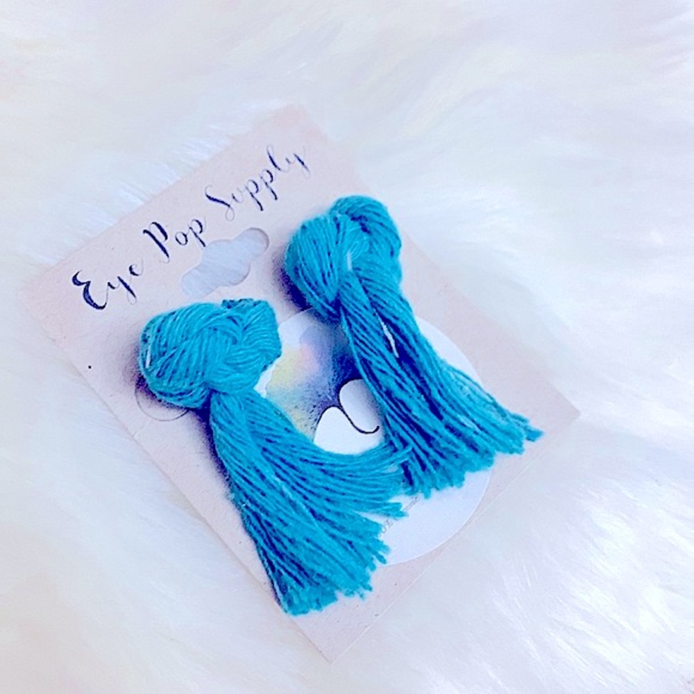 MaCrAmÈ MoDeRn CoTToN KnOttEd EaRriNg StUdS« WoVeN KnOttEd »ClAsSiC bOhO sTyLe«
